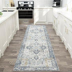 GENIMO Runner Rug 2x6, Machine Washable Runners, Non Slip Vintage Hallway - Image 9