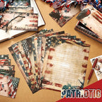 TaoBary 160 Pcs Stationery Paper Set 50 Double Sided Stationery Papers - Image 2