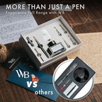 Wordsworth & Black Fountain Pen Gift Set, Includes Bottle, 6 Cartridges - Image 6