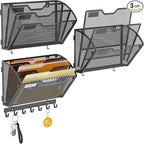 Docnest 3 Tier Mesh Wall File Holders by DocNest