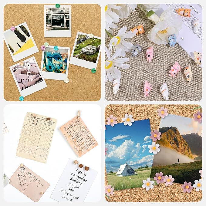 72-Piece Decorative Push Pins - Image 3
