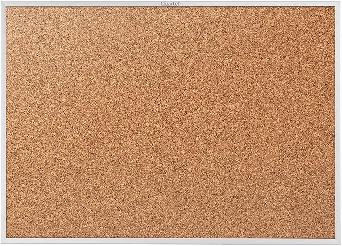 Quartet Standard Aluminum Frame Cork Bulletin Board, 60” x 36” - Image 9