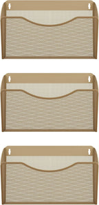 EasyPAG 3 Single Pocket Wall File Organizer, Mesh Hanging File Folder Organizer - Image 2