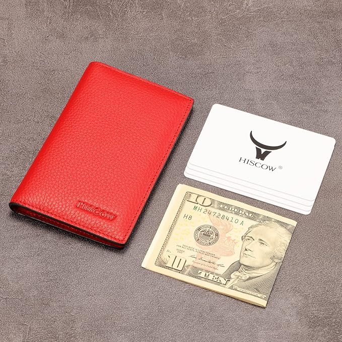 Slim Leather Credit Card Holder - Image 3