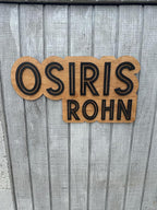 Custom Baby Name Sign- Wood bedroom sign- Kids room decor - Image 3