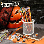 JULMELON 72PCS Halloween Party Favors Set, Wooden Pencils - Image 6