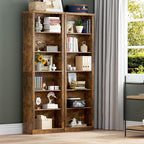 BORNOON 75" Tall Bookshelf, 6-Tier Floor Standing Bookcase - Image 7
