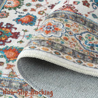 Rugcomf Runner Rug for Hallways Kitchen Rug Non Slip 2'6''x8' Washable Rugs - Image 3