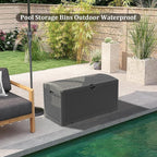 Yardgrace 80 Gallon Pro Resin Deck Box, Waterproof Outdoor Storage Bin - Image 8