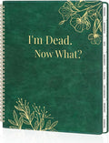 SUNEE End of Life Planner, I‘m Dead Now What Planner, Large Print Spiral-Bound by SUNEE