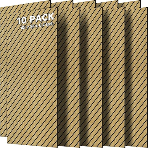 10 Pack Art Acoustic Panels, 47.2” x 23.6” Soundproof Wall Panels by AUTORIFIC