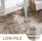GENIMO Washable Area Rugs for Living Room, 8x10 Vintage Non Slip Rugs, Low Pile - Image 5
