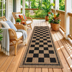 patio porch balcony runner carpet indoor bedroom kitchen, main product view