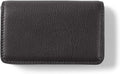 Leatherology Black Onyx Business Card Case, Magnetic Closure ID Holder by Leatherology