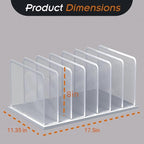 Kuntine.B Desk File Organizer Upright Mesh Desktop Organizer File Sorter Office - Image 2