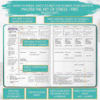 Life Planner - Undated Weekly & Monthly Planner, 12-Month Journey to Increase - Image 3