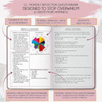 Life Planner - A 12 Month Journey to Crush Your Goals, Increase Productivity - Image 6