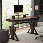EUREKA ERGONOMIC Standing Desk, 63 inch Executive Desk w Drawers, Modern by EUREKAERGONOMIC