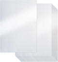White Shimmer Cardstock Paper, 25 Sheets 250gsm/92Ib Pearlescent Paper by UnclePaul