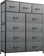 WLIVE Tall Dresser for Bedroom, Fabric Dressers Storage Tower, Dresser & Chest by WLIVE