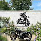 Custom Motorcycle Metal Sign Personalized Biker Name Sign Motorcycle Wall Art - Image 3