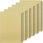 Yahenda 6 Pcs Spiral Notebook Bulk A5 Journal Lined 8.3'' x 5.5'' Writing by Yahenda
