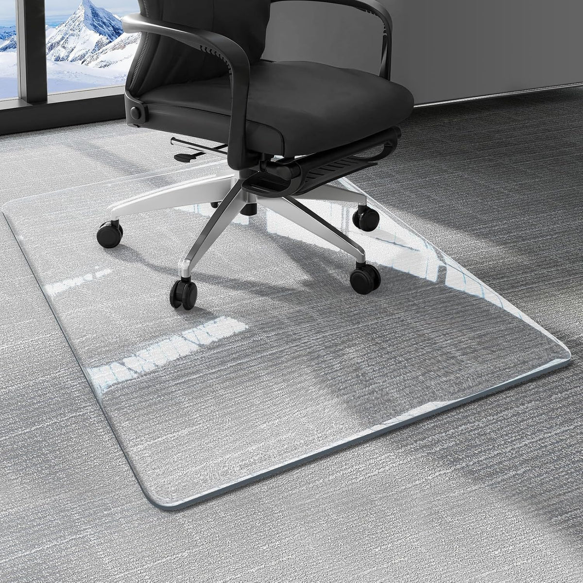 48" x 36" Office Chair Mat for Carpet, Flat Shipping