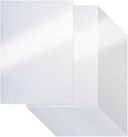 White Shimmer Cardstock Paper, 120 Sheets 250gsm/92Ib Pearlescent Paper by UnclePaul