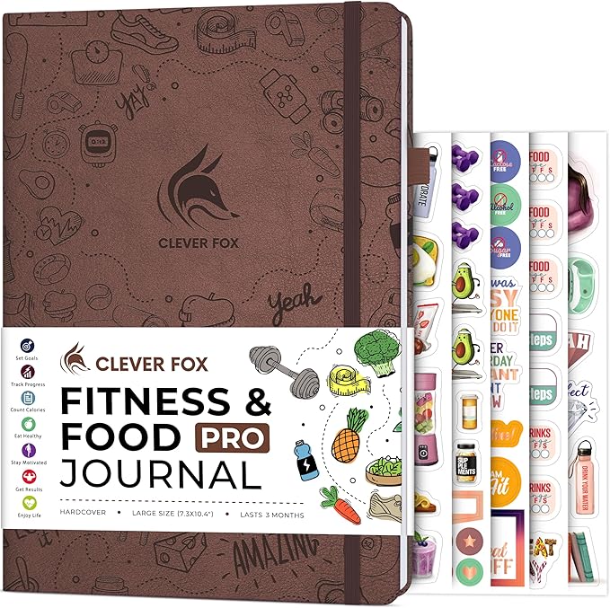 Clever Fox Fitness & Food Journal PRO – Daily Workout & Meal Planner by CleverFox