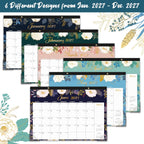 2027 Desk Calendar - Jan. 2027 - Dec. 2027, 12 Months Large Monthly Desk Calendar 2027, 17" x 12", Desk Pad, Large Ruled Blocks, To-do List & Notes, Best Desk/Wall Calendar for Planning or Organizing