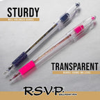 Pentel RSVP Ballpoint Pen, (1.0mm), Medium Line, Black Ink,(BK91PC12A) 12 Count (Pack of 12)