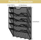 EasyPAG 5 Pocket Mesh Wall File Organizer - Image 4