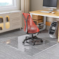 55“ x 46” Beveled Edge Glass Chair Mat by Whatssuitableisthebest