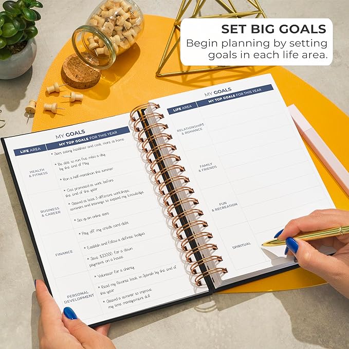 Clever Fox Planner 2nd Edition Spiral – Colorful Weekly & Monthly Goal Planner - Image 5