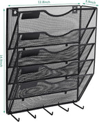 EASEPRES 5 Pocket Mesh Hanging File Organizer - Image 5