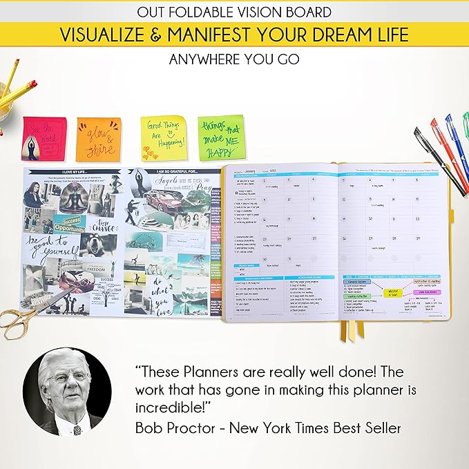 Life Planner - Undated Weekly & Monthly Planner, 12-Month Journey to Increase - Image 6