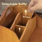 Pine Wood Mail Organizer For Desk - Image 6