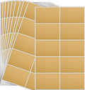 YSHIHE 3 x 2 Inch Kraft Label Stickers, 240 Pack Rectangle Inventory Color by YSHIHE