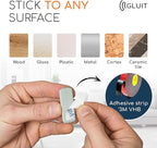 GLUIT Adhesive Desktop Cable Organizer Versatile Cord Holders Wire Clips and - Image 3