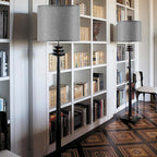 Gray Large Drum Lamp Shades for Floor Lamps Table Lamp Farmhouse Lamp Shade 16" - Image 9