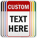 Custom Sign, Custom Sign for Business, Indoor/Outdoor use. 12x18 Inches by MySignCenter