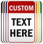 Custom Sign, Custom Sign for Business, Indoor/Outdoor use. 12x18 Inches by MySignCenter