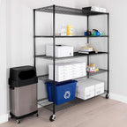 Seville Classics UltraDurable Heavy Duty NSF Solid Steel Wire Rack Storage Unit - Image 7