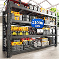 Bepatio 11000LBS Industrial Garage Shelving Heavy Duty, 4-Tier Adjustable by Bepatio