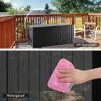 PATIOEASY Outdoor Storage Box 270GAL Waterproof Resin Deck Box, UV-Resistant - Image 2