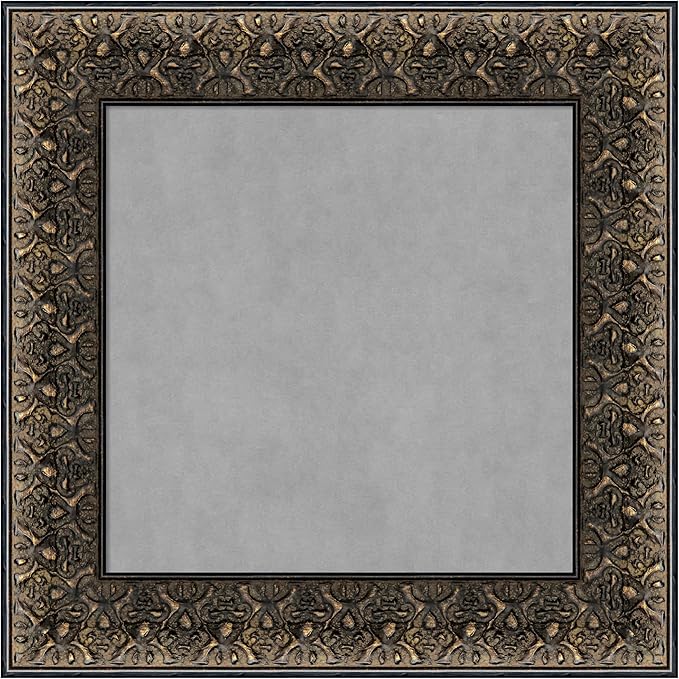 Amanti Art Black Framed Magnetic Board 17x17 X-Small Vision Board by AmantiArt