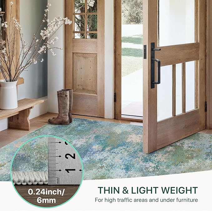 GENIMO Washable Rugs 5x7 Area Rugs - Image 8