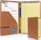 Legal Size Padfolio, 8.5 x 14 Inch Portfolio Folder by Stradfield