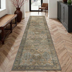 GENIMO 2x5 Runner Rugs for Hallway, Machine Washable Non Slip Vintage Rugs - Image 2