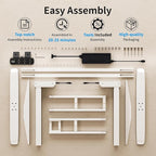 BIZUM Dual Motor Electric Standing Desk Frame - Image 8